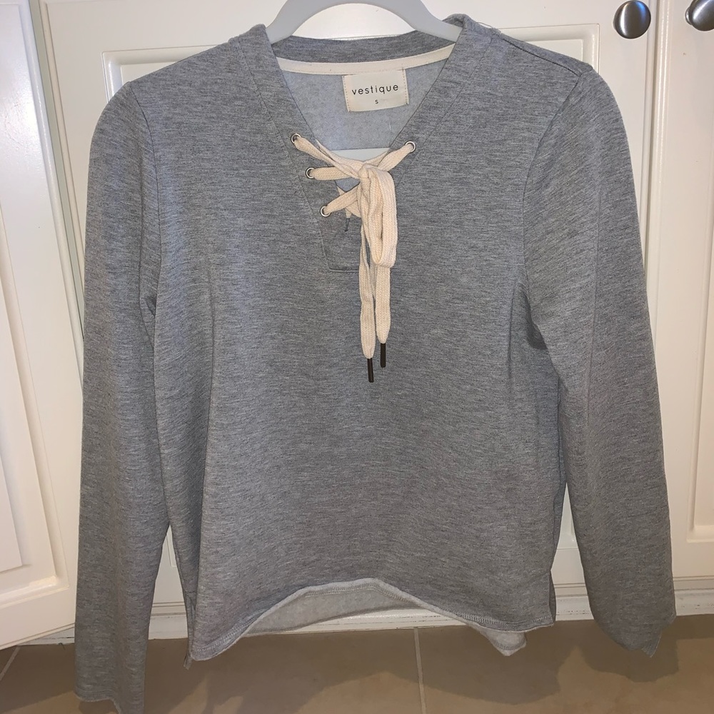 Cropped sweater